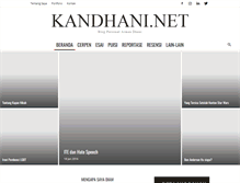 Tablet Screenshot of kandhani.net